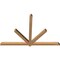 Ekena Millwork Kennewick Timber Gable Bracket, Western Red Cedar, 84"W x 56"H x 3 1/2"D x 3 1/2"F, 16/12 Pitch GBW084X56X0404KEN00SWR - alternate 4